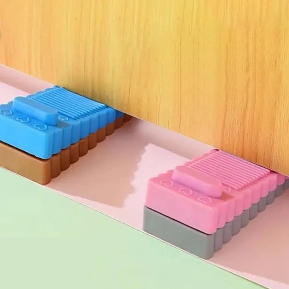 Butoir de porte créatif en PVC et silicone