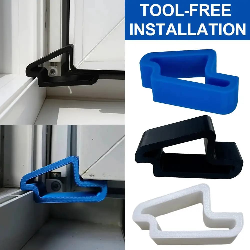 1/2/3pcs Bloque-fenêtre en plastique durable avec conception facile à installer