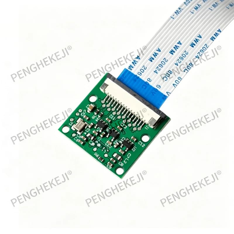 Caméra d'interface Raspberry Pi CSI 5MP avec câble flexible de 15 cm compatible avec les 2e et 3e générations