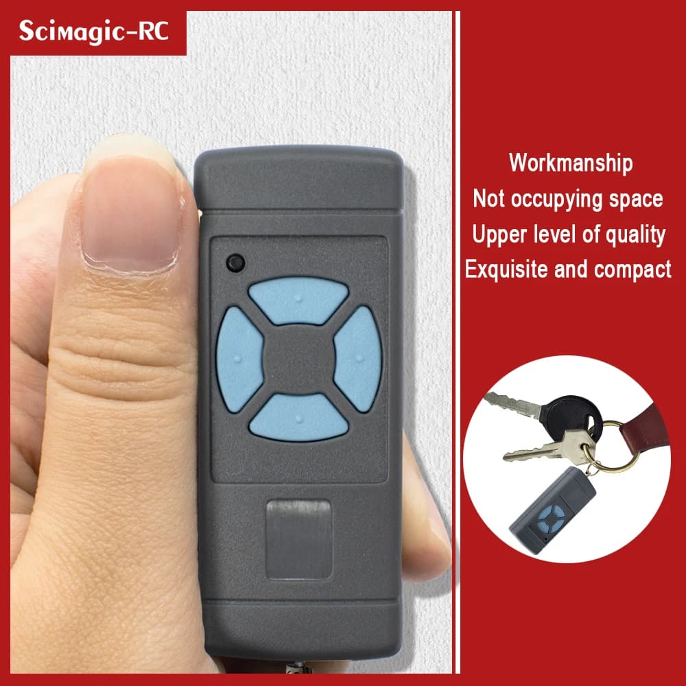 Télécommande de porte de garage HSE2 868MHz HSE4 HSM2 HSM4 HS2 HS4 868