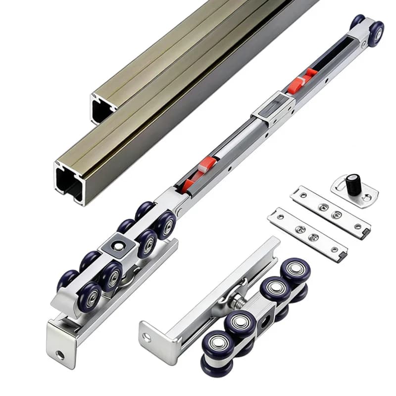 Amortisseur hydraulique bidirectionnel pour porte coulissante