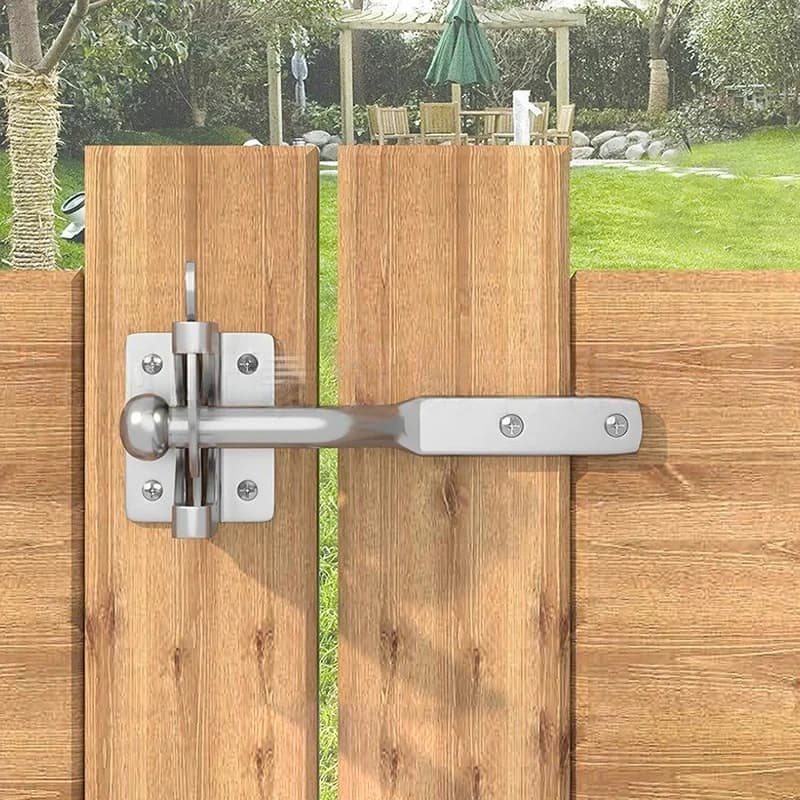 Loquet de Porte de Clôture en Acier au Carbone
