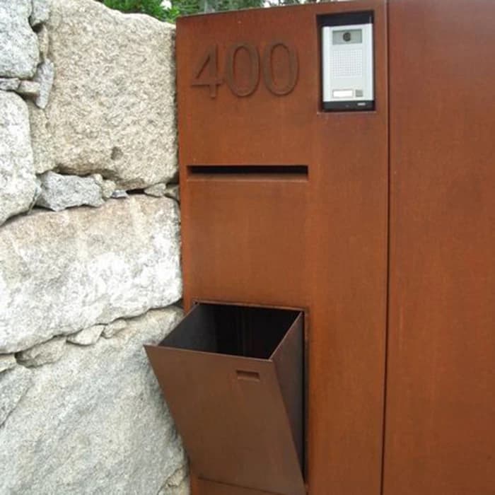 Boîte aux lettres extérieure en métal