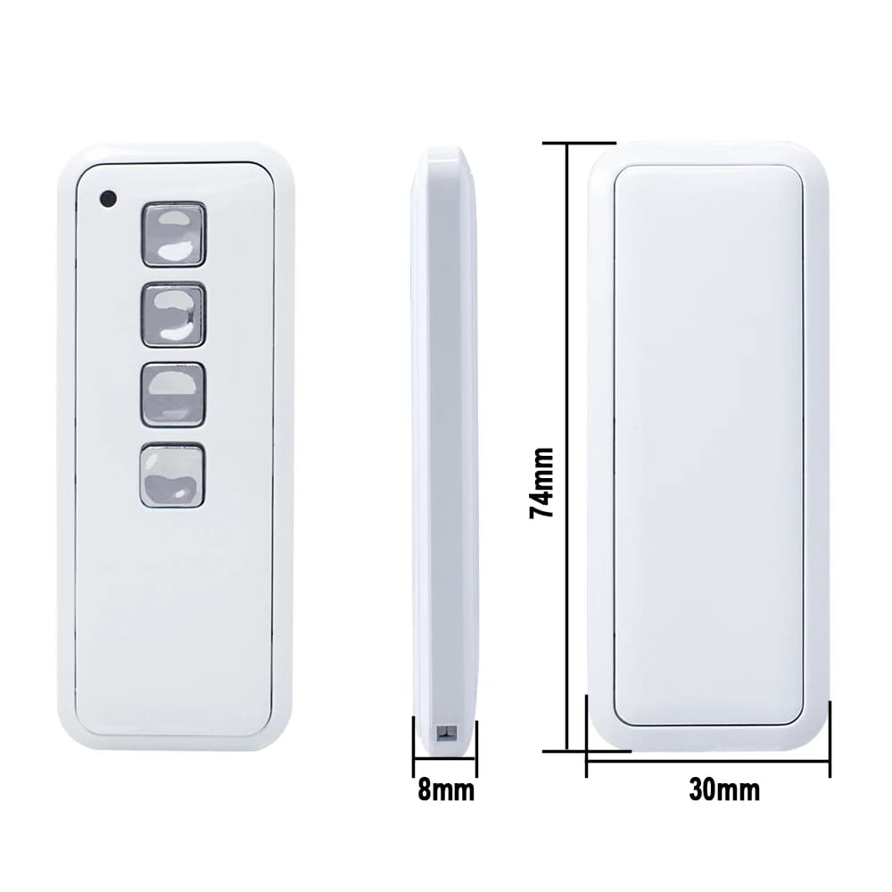 NOVOFERM Mini-Novotron 524 Design AES 128 BIT Télécommande pour porte de garage