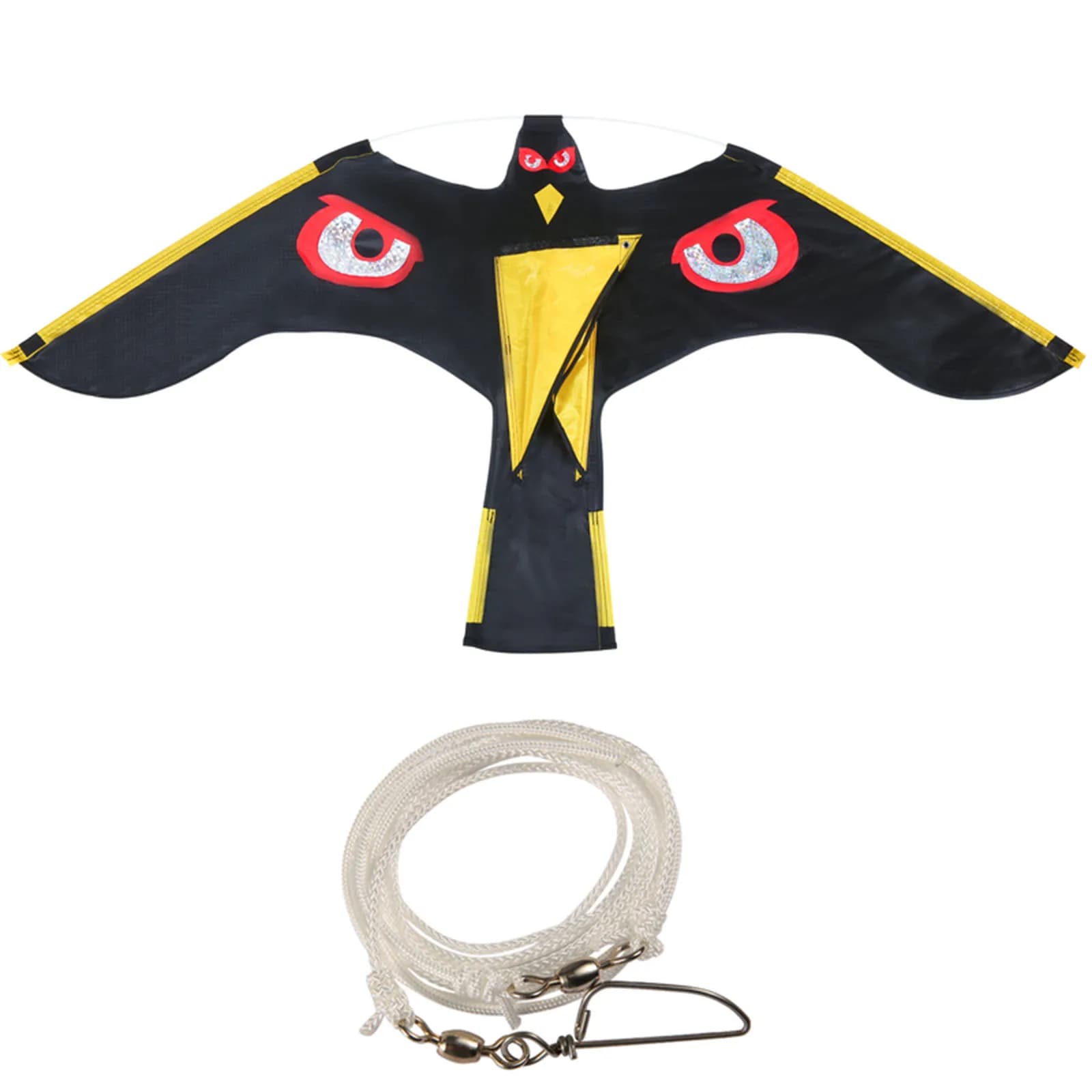 Répulsif pour oiseaux, cerf-volant d'aigle volant avec cultures, protecteur de ferme, lutte antiparasitaire en plein air, fournitures de prévention du jardin de la ferme