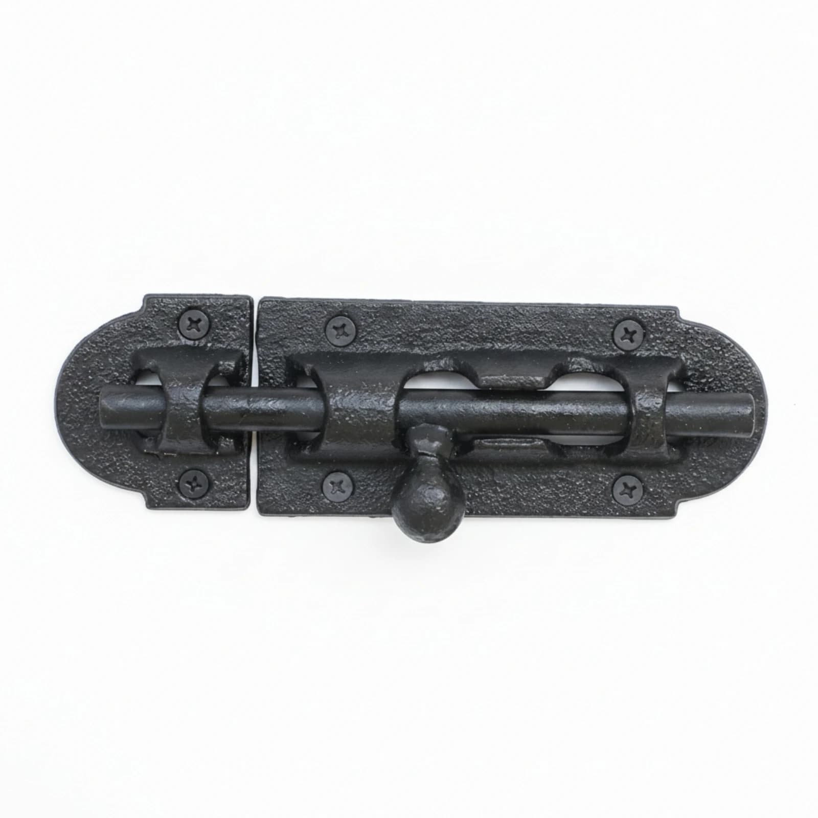 Loquet de porte coulissant de style antique, verrou de portail coulissant, quincaillerie extérieure résistante à la rouille pour propriétaires, portes en bois
