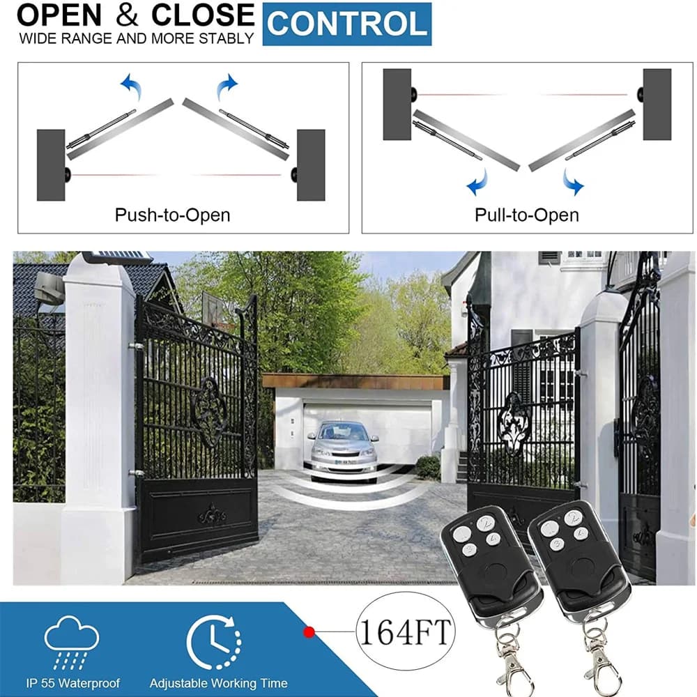 Télécommande SZGALO dédiée pour ouvre-porte battante/moteur de porte coulissante de garage PKM C01 C02 C05 500 mètres Kits en option