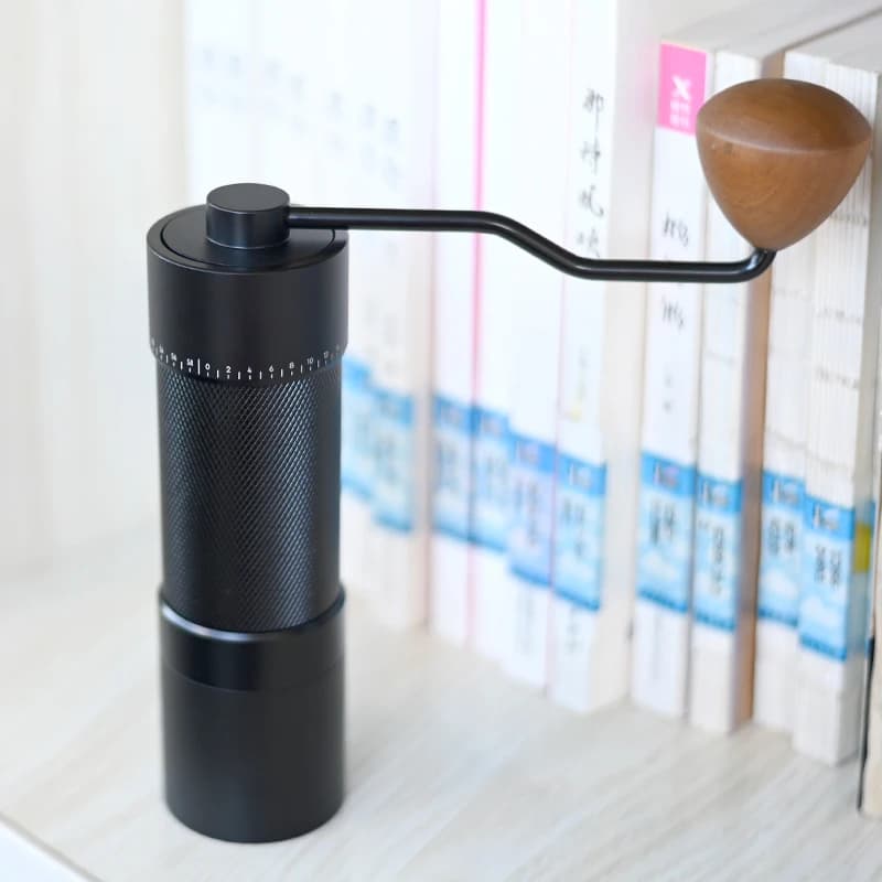 Moulin à café manuel JAFFEE J2S, avec bavure à 7 cœurs de 38mm, 3 roulements, portable, réglable, nouveauté 2023