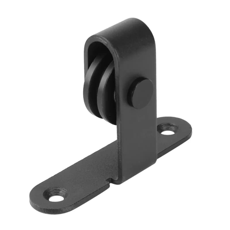 Y51A-2X Kits de quincaillerie pour porte de grange coulissante Rail de suspension monté sur le dessus