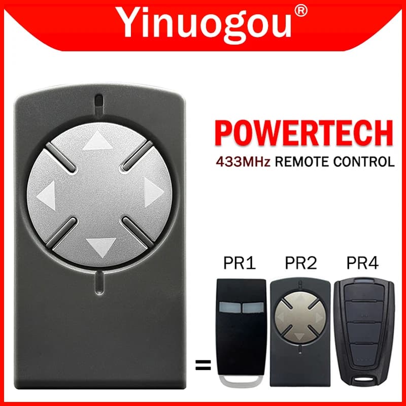 Offre spéciale ! Powertech PR4 PR2 PR1 Télécommande de portail 433MHz Transmetteur à code tournant