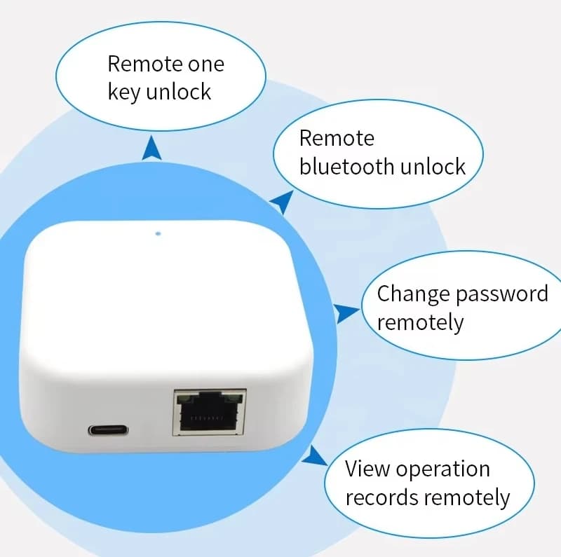 Airies de Passerelle G3P POE Bluetooth Wifi TTLOCK pour Maison Intelligente