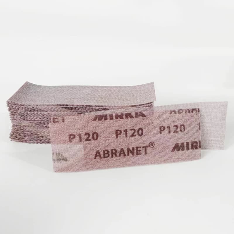 Mirka-Papier de Verre Authentique et Rectangulaire pour Voiture, Accessoire Abrasif pour Meulage de Mastic, 70x198mm