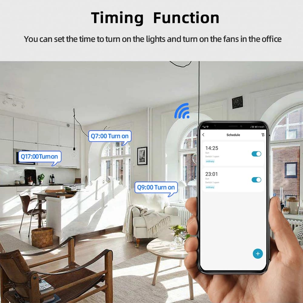 Ouvre-porte de garage intelligent ZIGBEE
