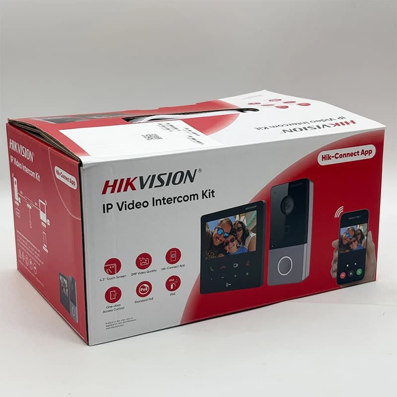 Kit de sonnette vidéo IP Hikvision 4