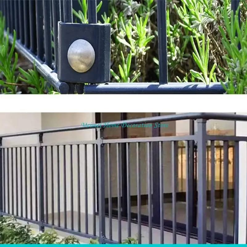 H7BF – pinces murales grille poteau clôture en acier