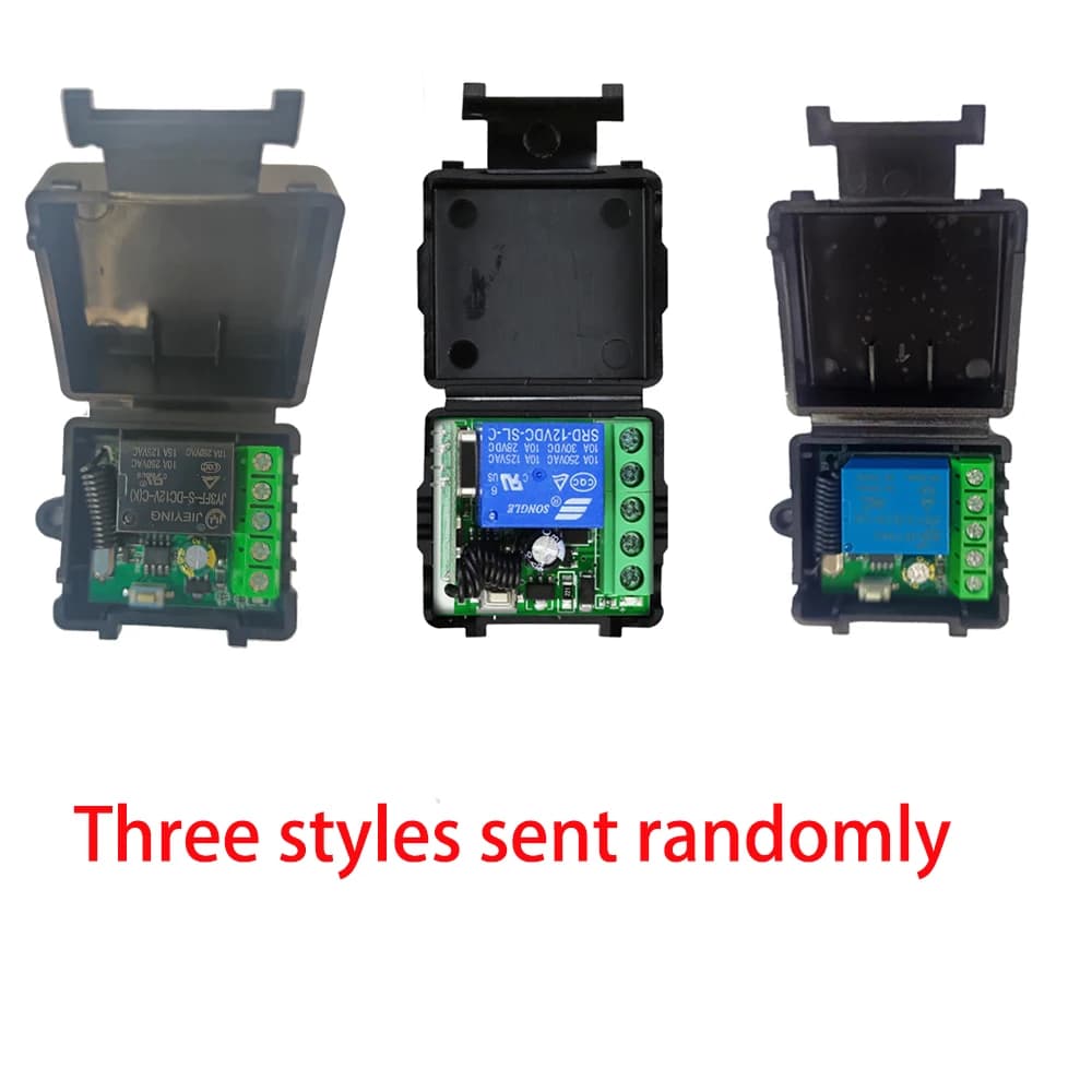 10A relais récepteur Mini Module télécommande f 433Mhz universel porte