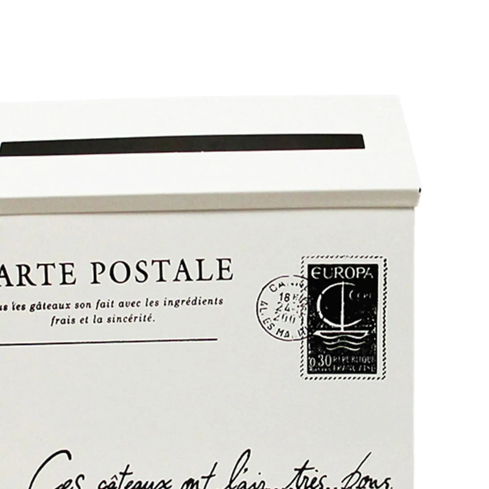Boîte aux lettres murale grande capacité