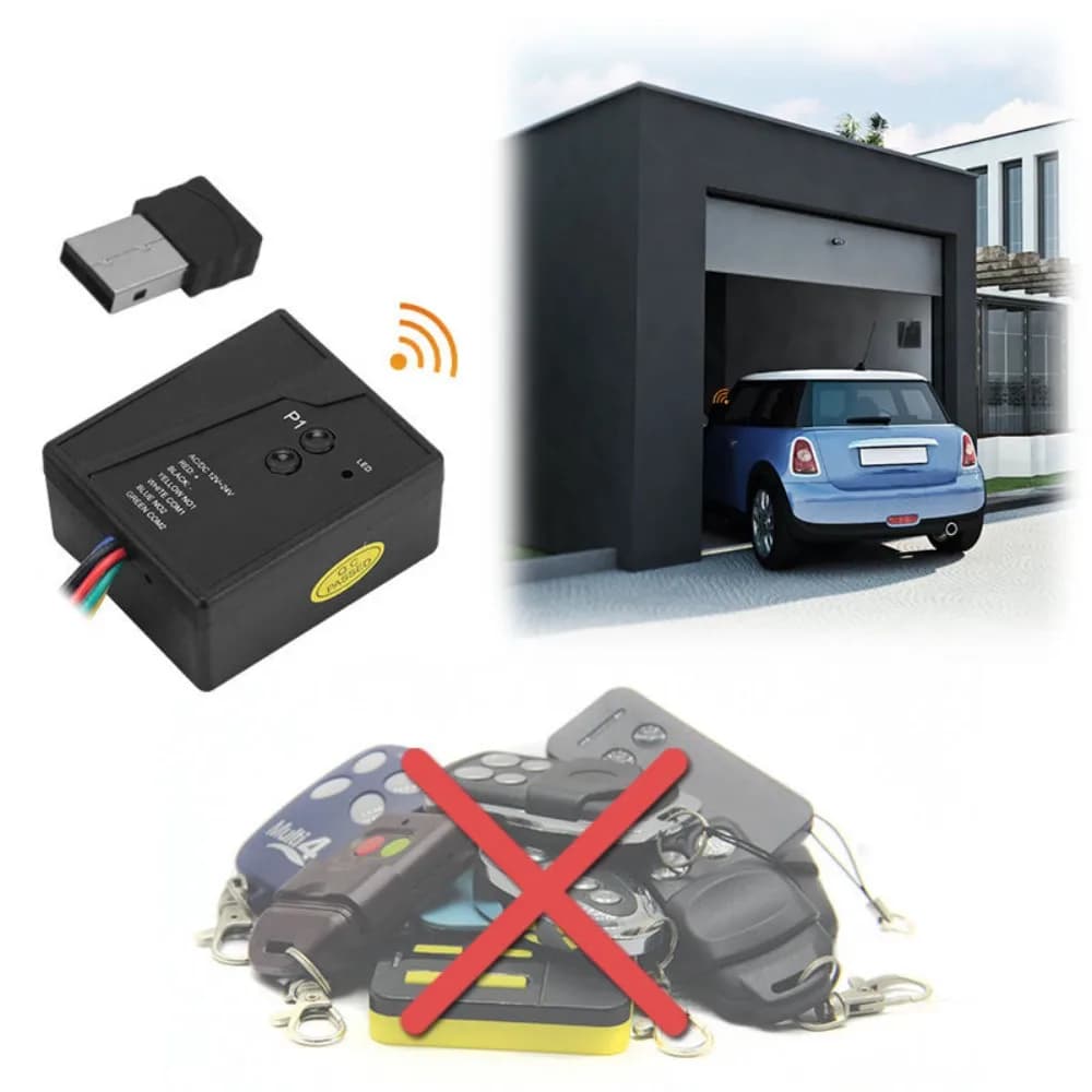 Récepteur d'ouverture à distance de porte de garage