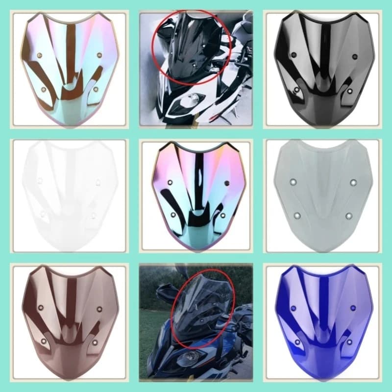 Pare-brise avant, protection de pare-brise, écran de protection pour moto BMW S1000XR S 1000XR S1000 2015 2016 2017 2018 2019