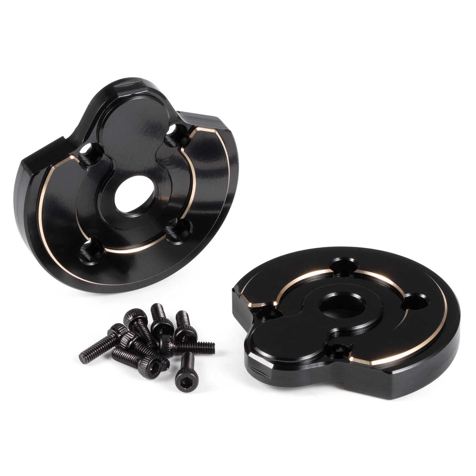 Jointures de portail en laiton de 296g et jeu de poids de couverture pour axe