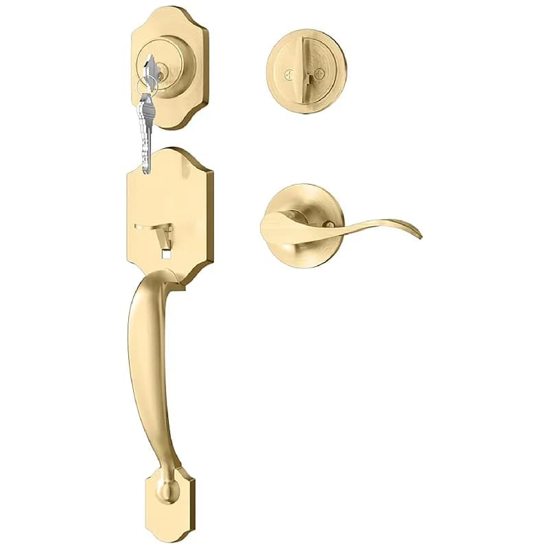 Serrure d'entrée à Double porte européenne