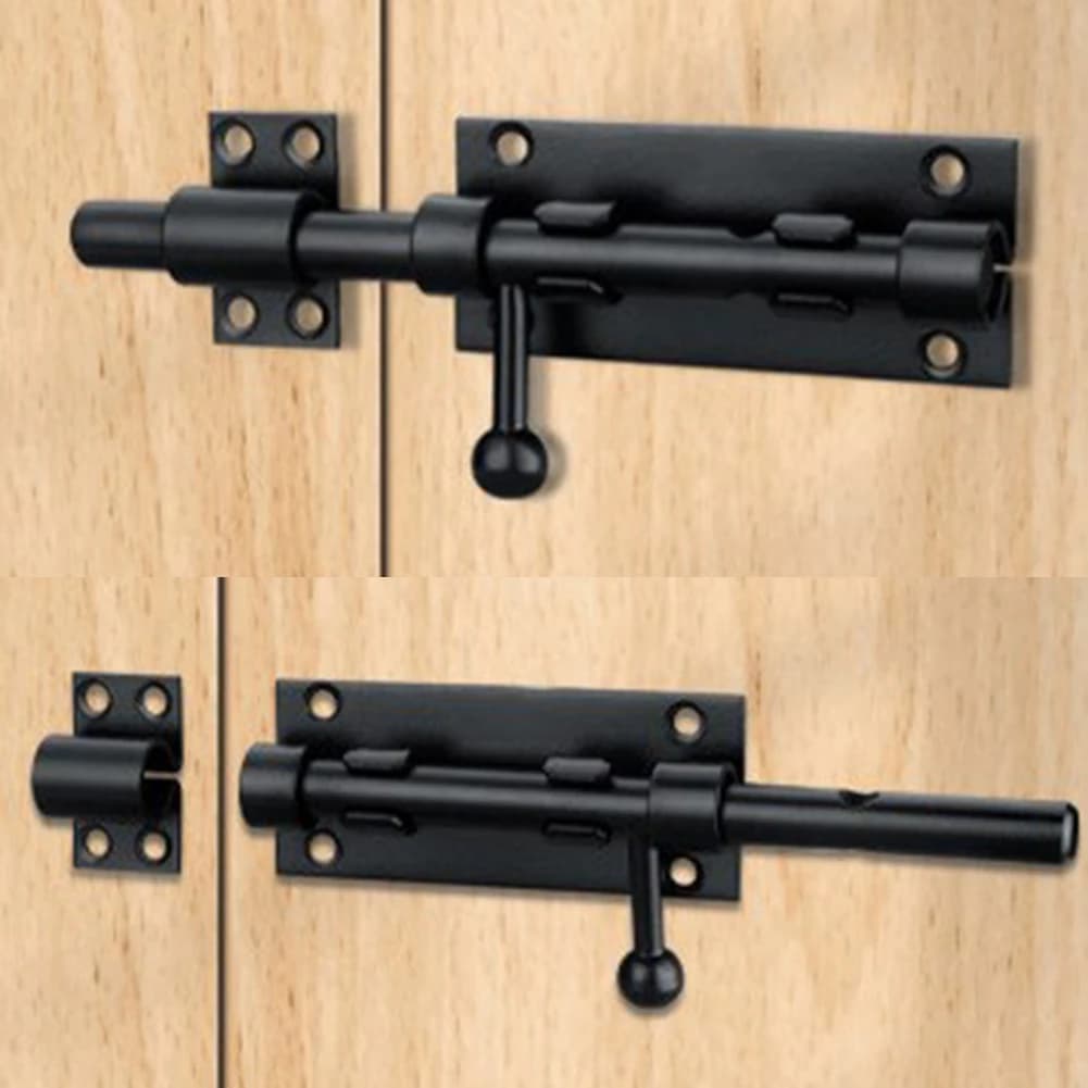Loquet de porte coulissant robuste, verrou de sécurité pour portail de jardin, abri, tour, quincaillerie domestique