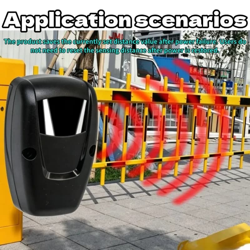 Détecteur infrarouge / Capteur infrarouge / Photocellules de sécurité infrarouges pour portail coulissant / portail battant / porte de garage / porte automatique sécurisée