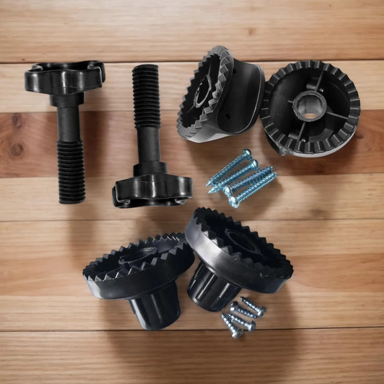 Kit d'accessoires pour cadre de balançoire de jardin – Fixations robustes et polyvalentes pour auvent, idéales pour jardin, salle de sport, hôtel, patio