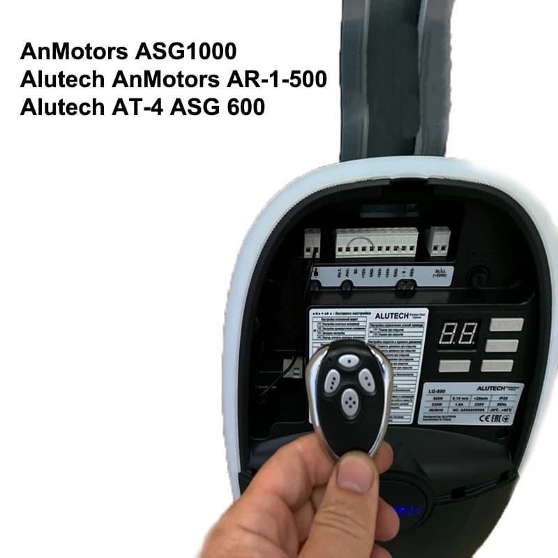 Alutech AT-4 Télécommande Portail Moteurs ASGfemelle Alutech AT 4 AR-1-500 AN-Motors ASG1000 Garage Télécommande Ouvre-Garage