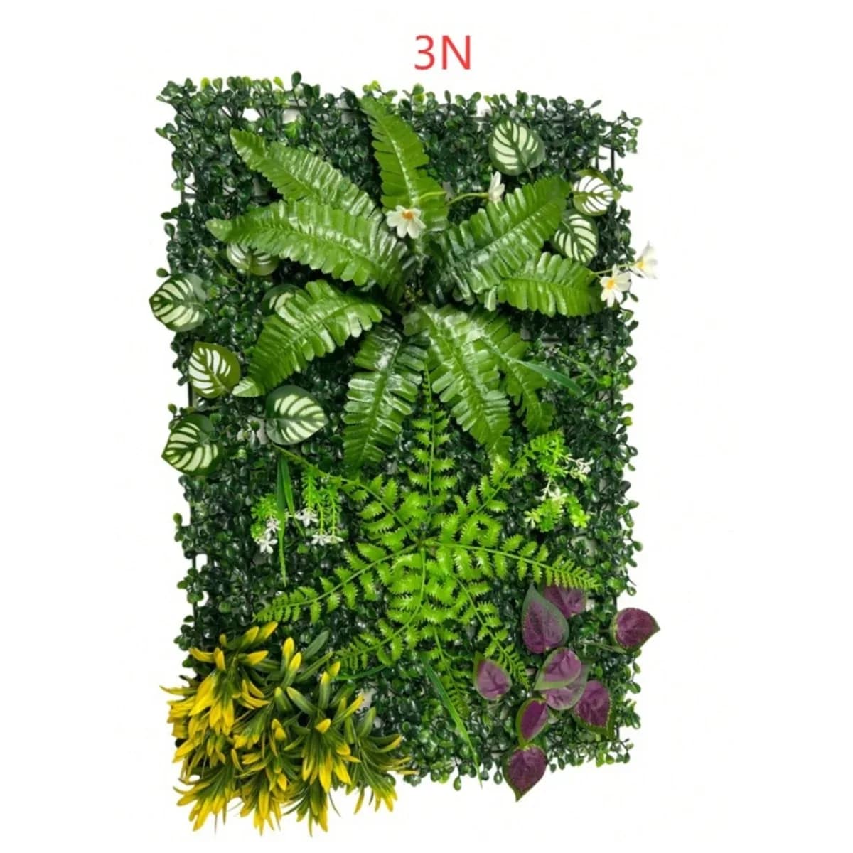 Panneaux muraux verts artificiels, décoration en faux gazon jungle pour la maison et le jardin, tapis de verdure vibrante pour intérieur, extérieur, patio et mariages