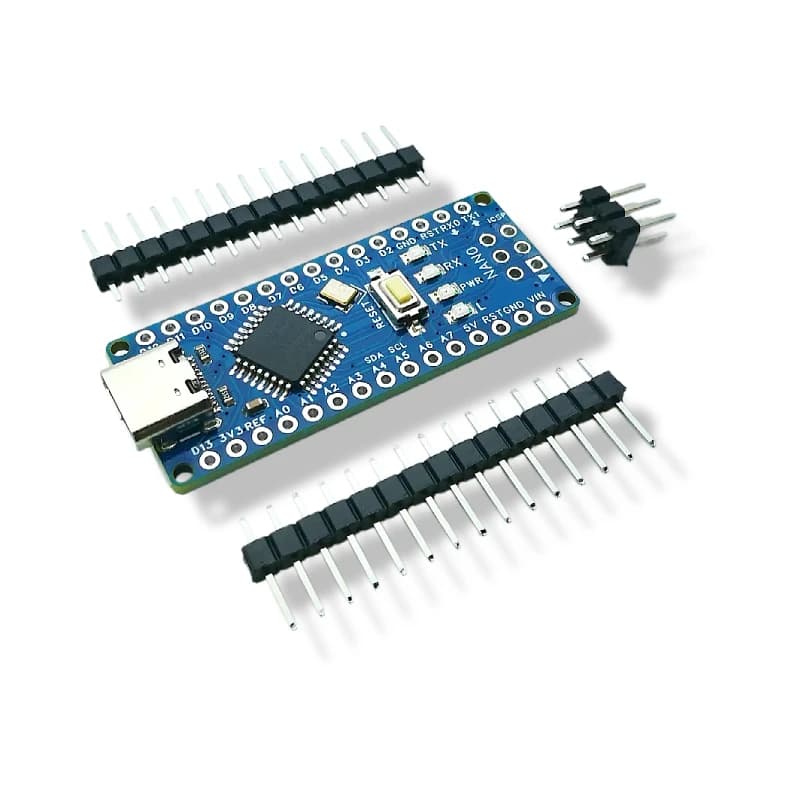 Carte de développement Compatible Arduino Nano 3.0-MCU type-c-ATmega328PB, pilote CH340C, modèle de remplacement de haute qualité! N00010