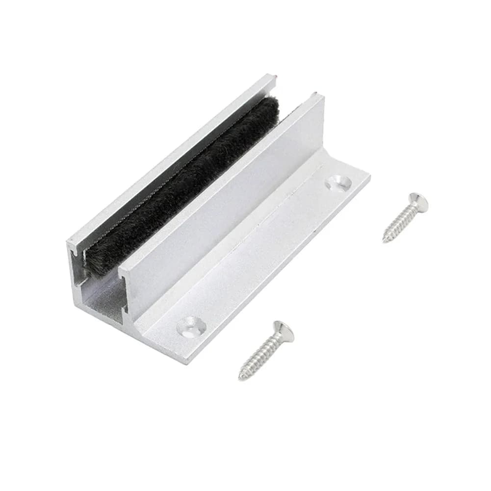 Rails de porte coulissante en alliage d'aluminium avec technologie de réduction du bruit intégrée pour une utilisation durable dans les maisons
