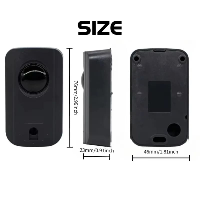 Détecteur infrarouge de sécurité pour barrière automatique / Porte battante / Coulissante