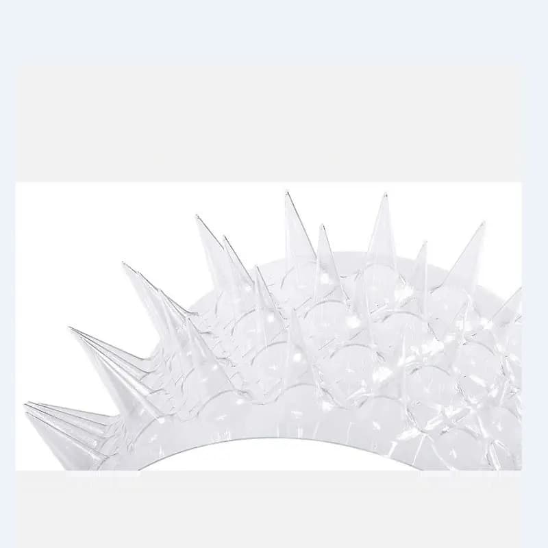 1 pièces clôture mur pointes chat Animal répulsif antivol murs hangars arrêt Anti oiseau épine intrus Protection outil de sécurité