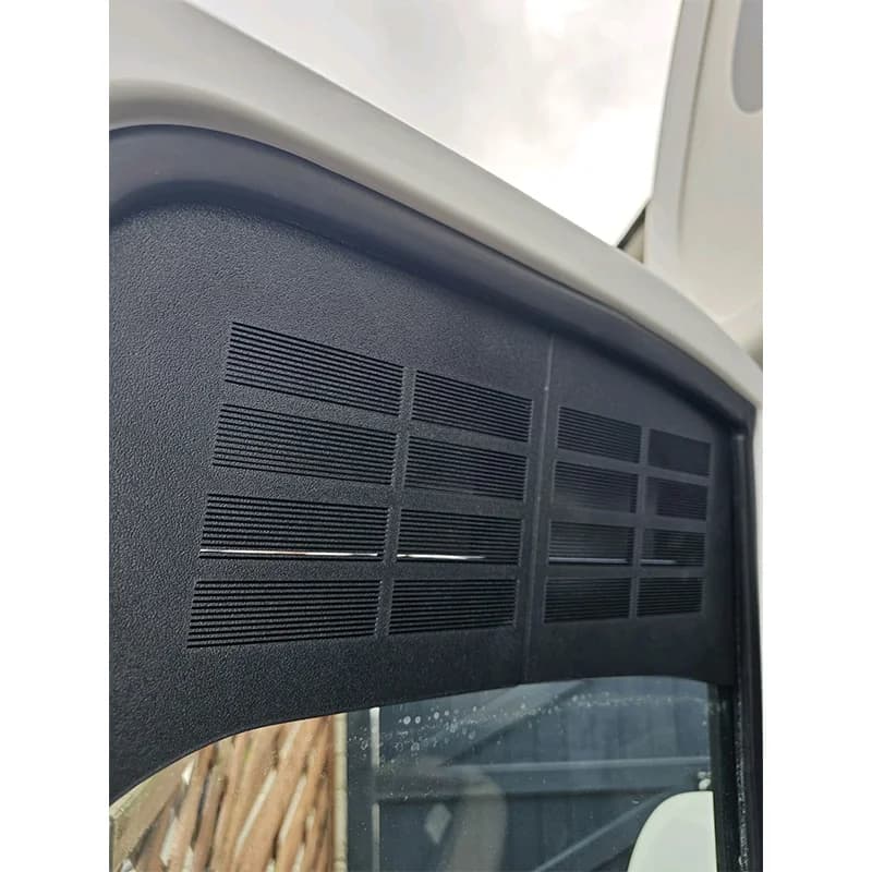 Aérateur de ventilation pour camping-car avec moustiquaire pour Fiat Ducato, Peugeot Boxer, Citroën Jumper, protection contre la pluie pour fenêtre avant