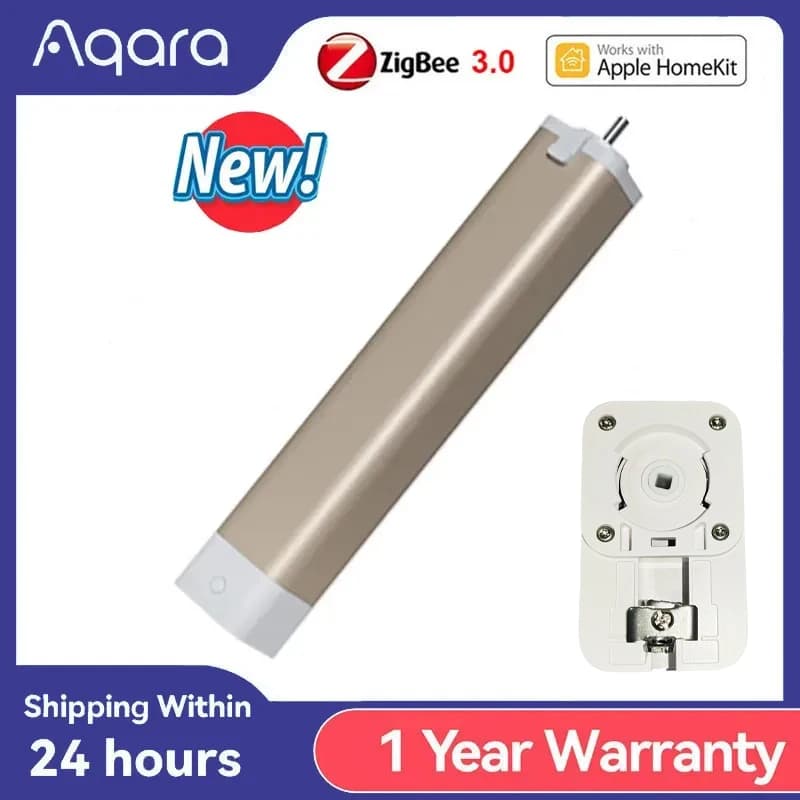 Aqara – moteur de rideau électrique intelligent C3 Zigbee, piste entièrement automatique, commande vocale, synchronisation sans fil, maison intelligente, fonctionne pour HomeKit