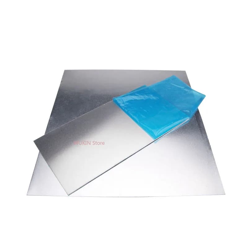 Plaque en aluminium pur 1060, 100 x 100 mm ~ 300 x 300 mm, épaisseur 1 mm ~ 8 mm, pour bricolage