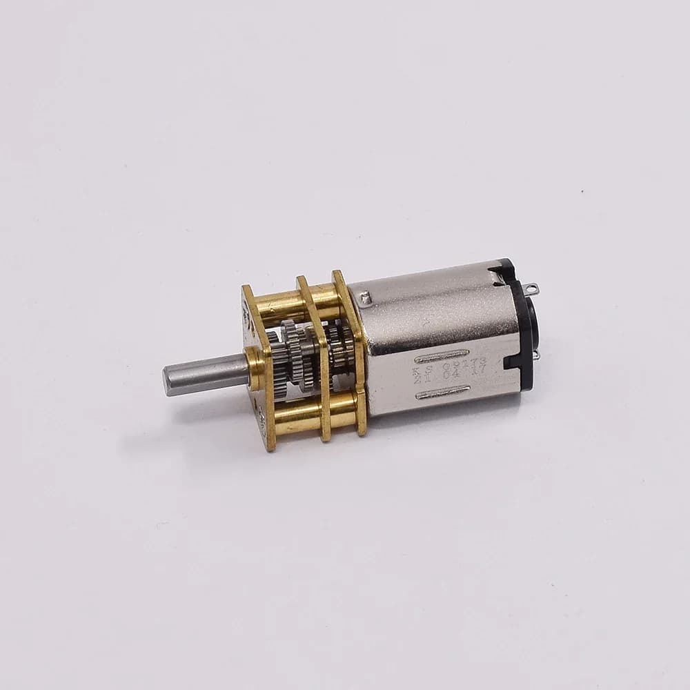 Micro Mini 12mm N10/N20/N30 tout en métal boîte de vitesses moteur à engrenages DC 3V 3.7V 5V 6V 9V 12V vitesse lente grand couple bricolage jouet modèle voiture Robot