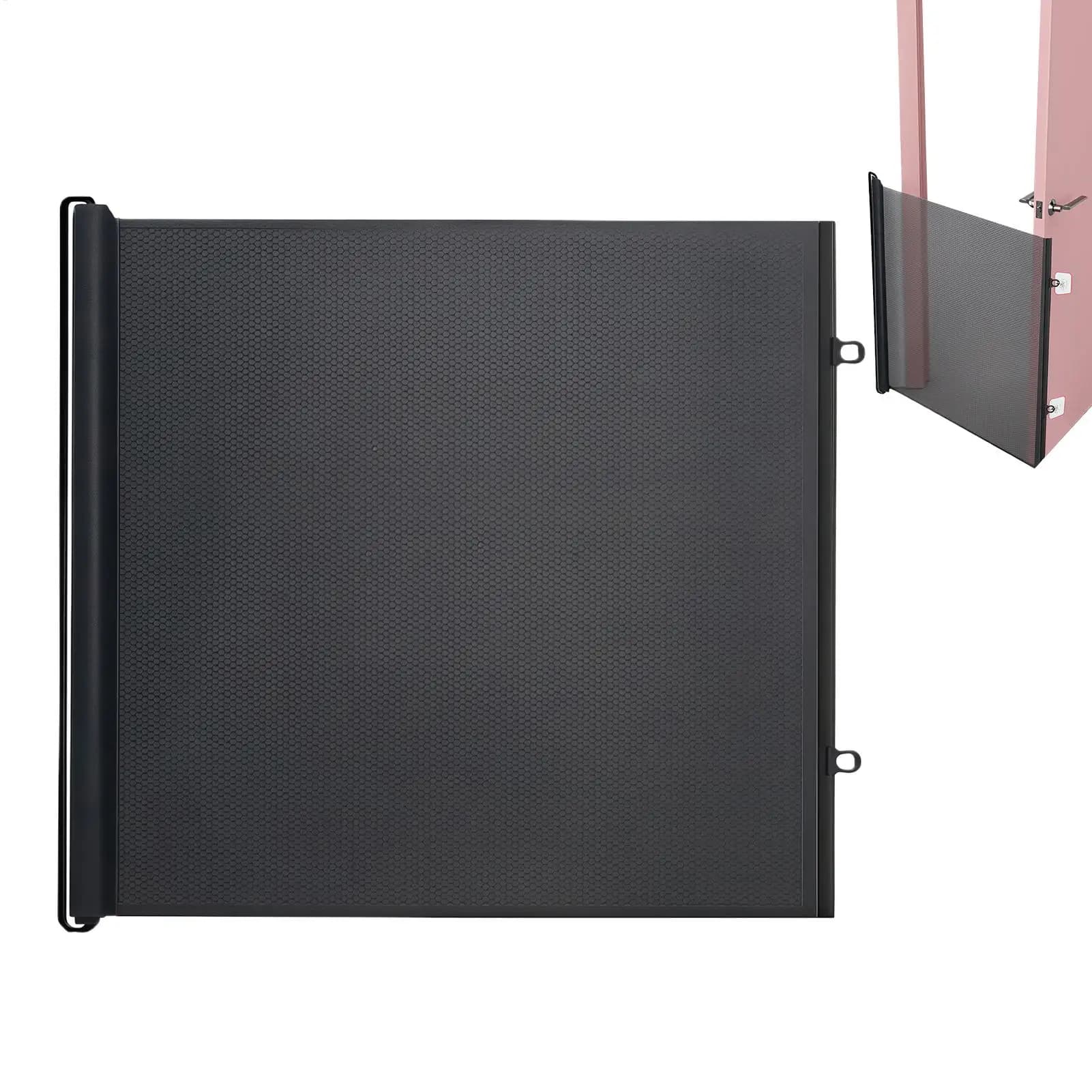 Barrière en maille pour porte sans perçage