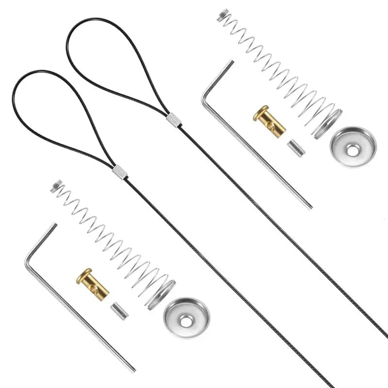 4 Sets de cordons de tirage pour loquet de portail