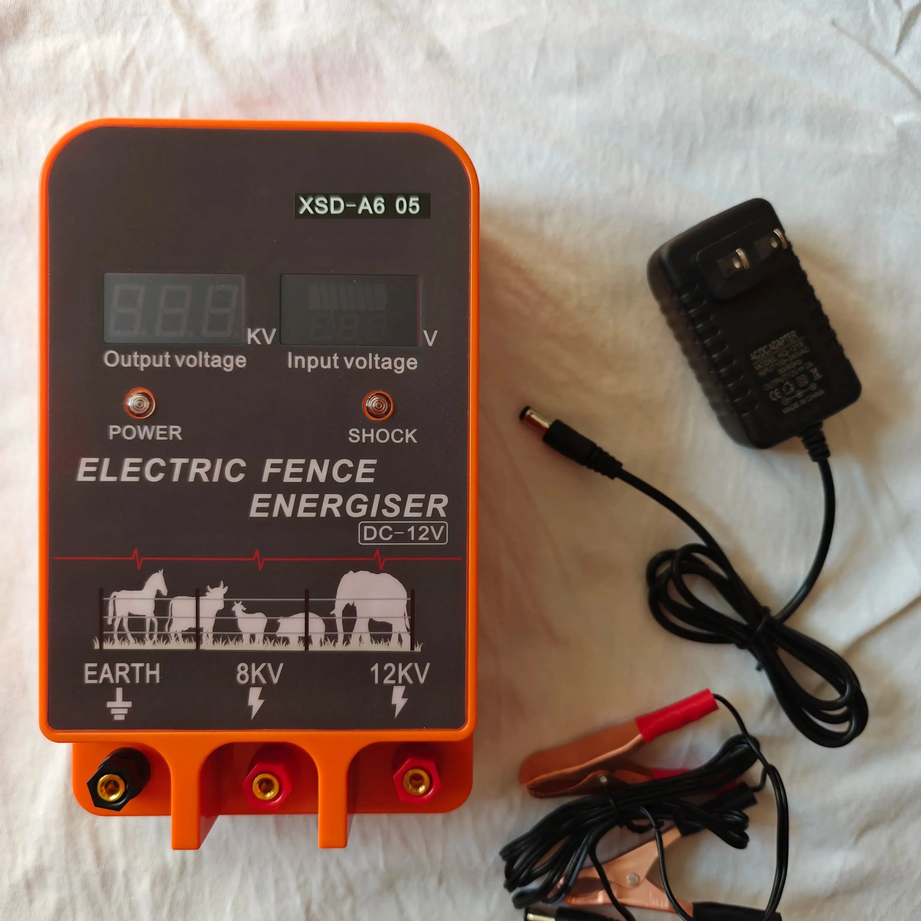 Électrificateur de clôture électrique 5-10KM