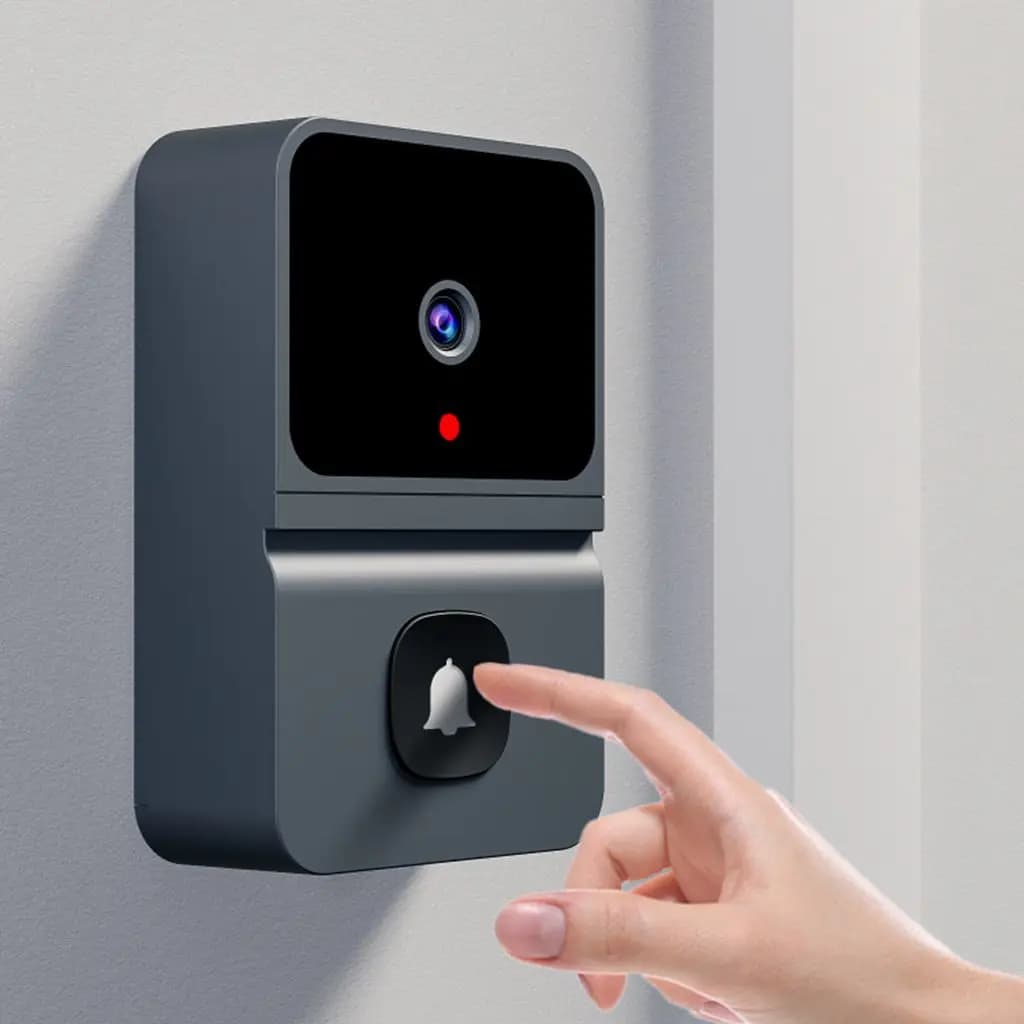 Sonnette sans fil Wi-Fi avec caméra HD extérieure