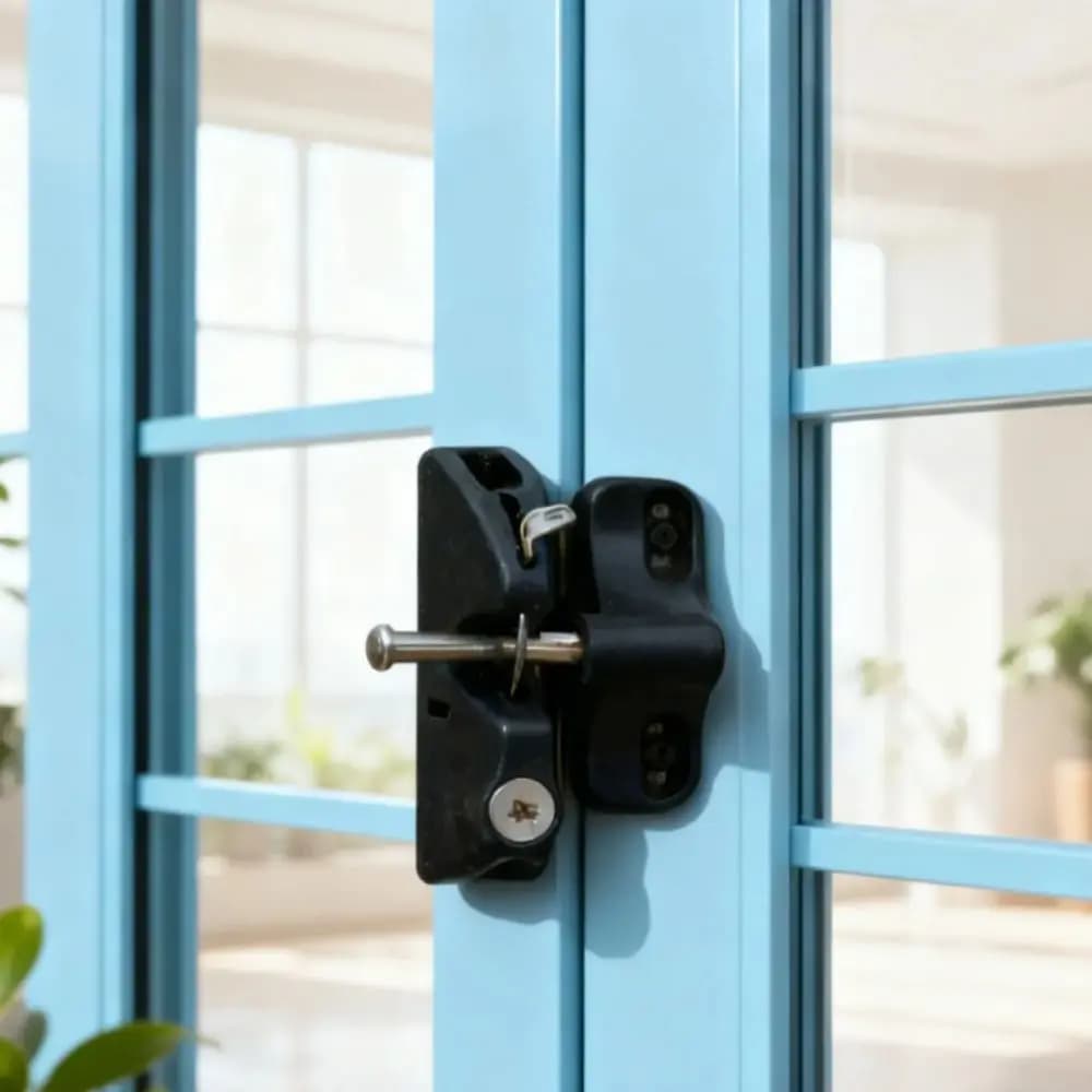 Serrure de portail à verrouillage automatique