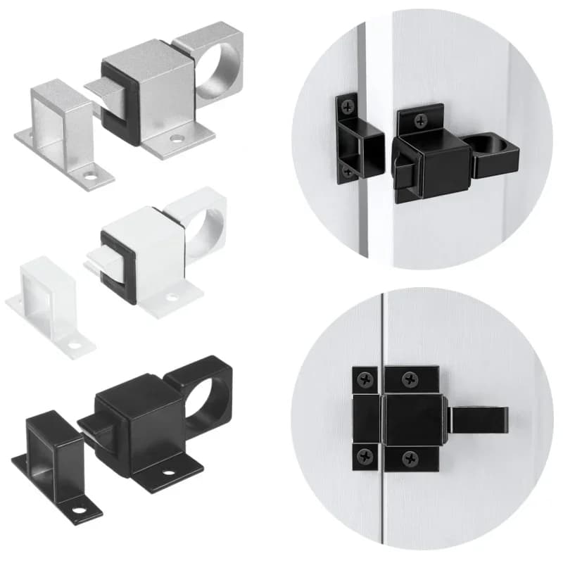 Loquet à ressort automatique en alliage d'aluminium