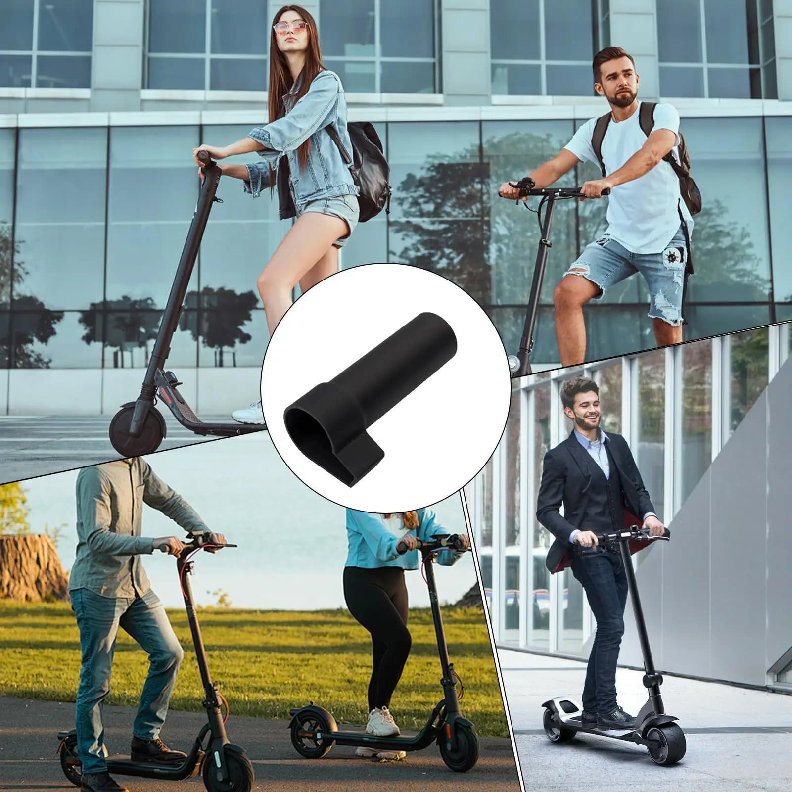 Poignée d'accélérateur pour scooter électrique, poignée antidérapante, contrôleur d'accélérateur, poignée de commande d'accélérateur, accessoires pour scooter électrique