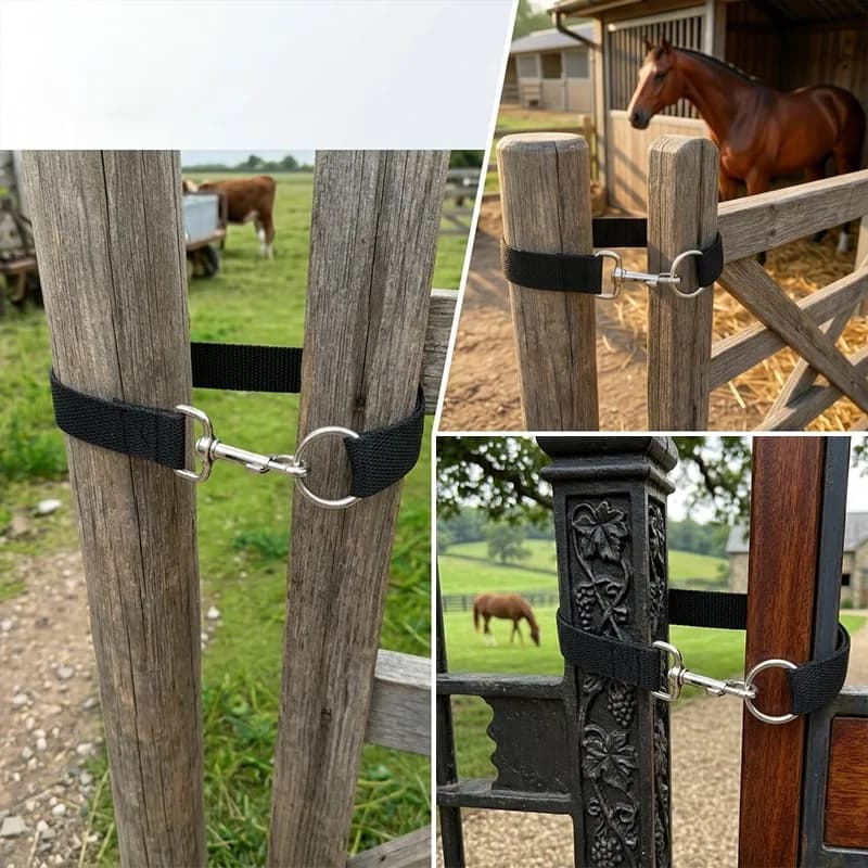 Loquet de porte, loquet simple pour portail de pâturage