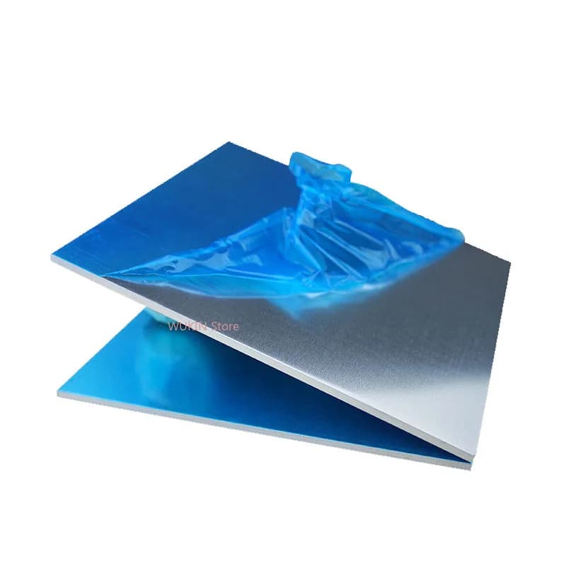 Plaque en aluminium pur 1060, 100 x 100 mm ~ 300 x 300 mm, épaisseur 1 mm ~ 8 mm, pour bricolage