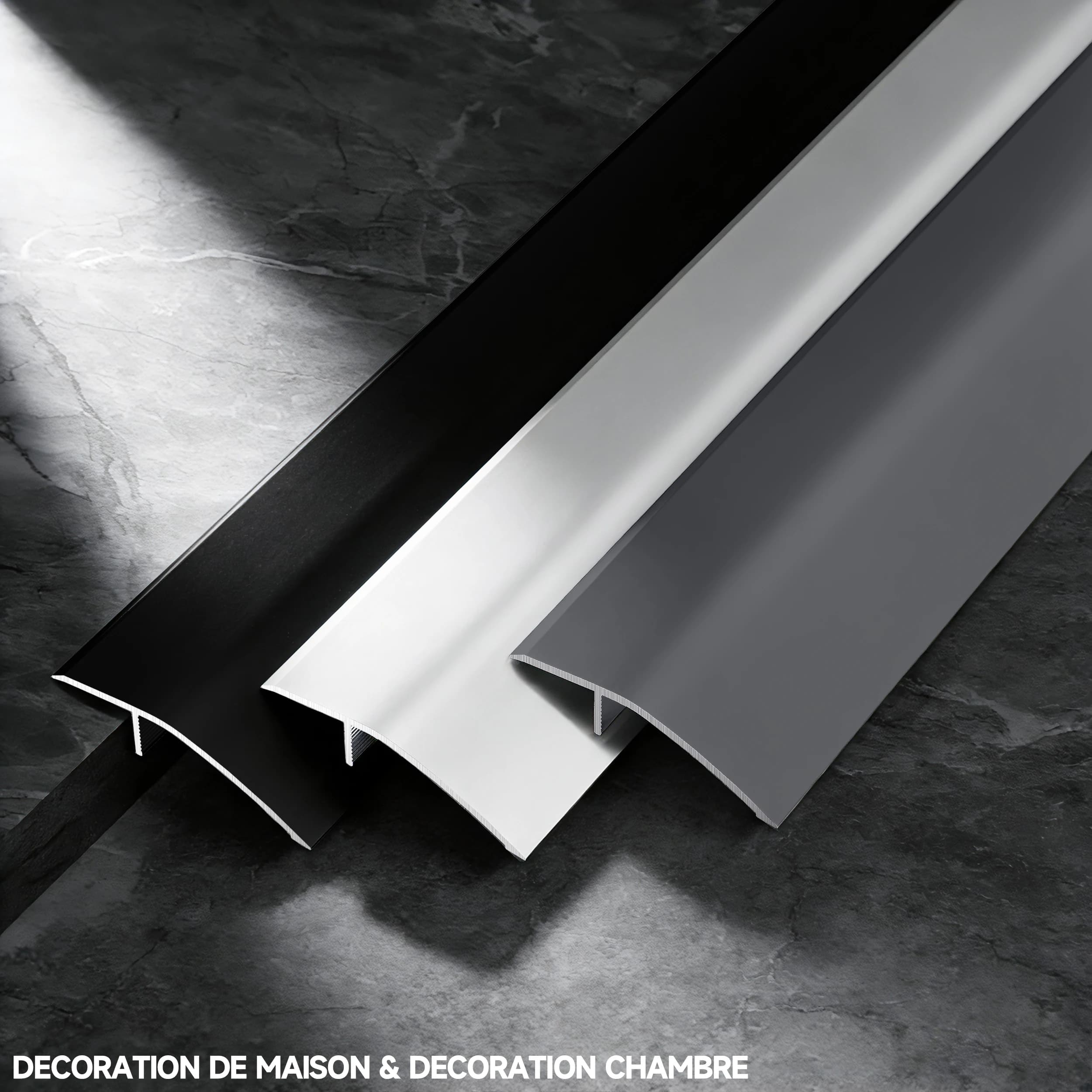 Rampe de seuil en aluminium 90 cm