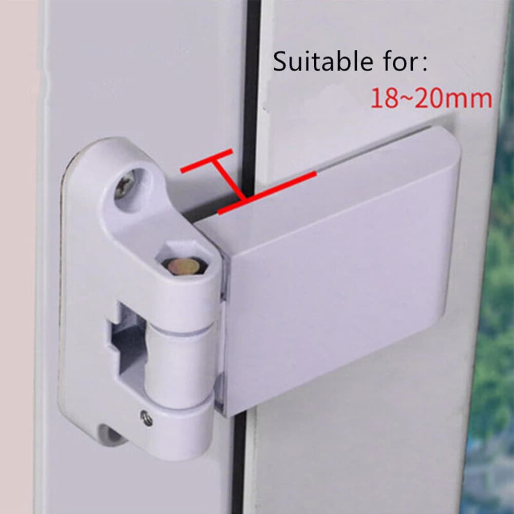 Charnière de porte en PVC pour portes françaises, 1 pièce