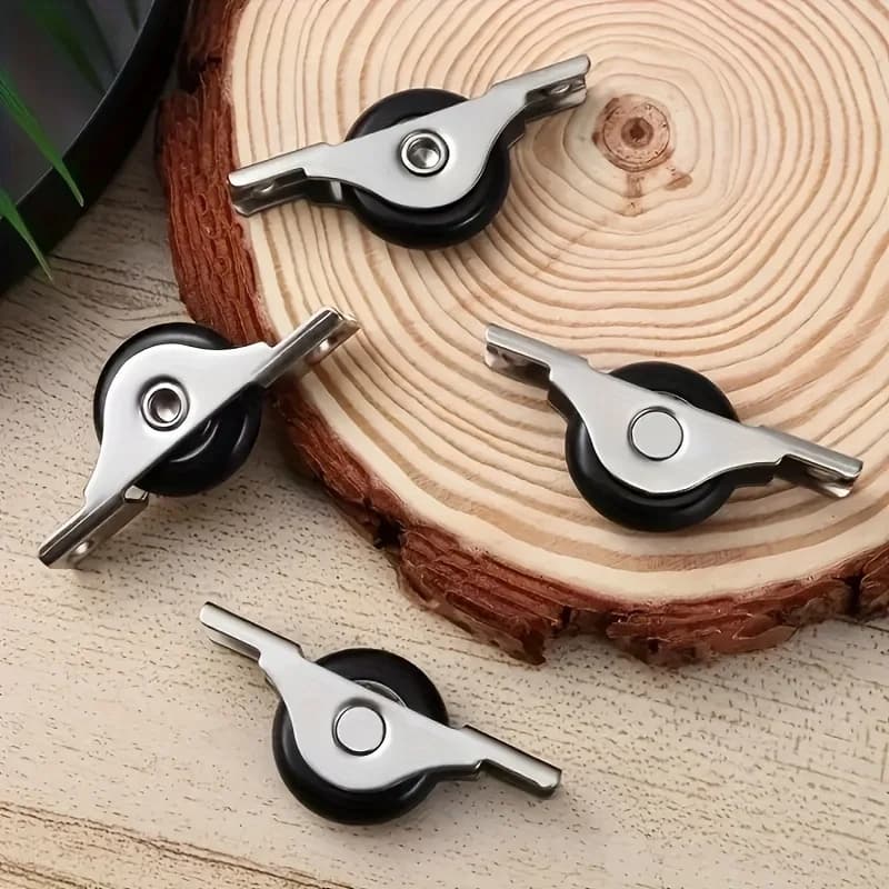 Kits de rails de porte coulissante en métal robuste
